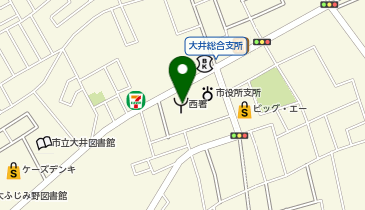 入間東部地区事務組合消防本部の地図画像