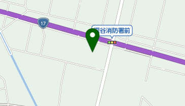 深谷消防署の地図画像