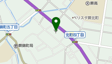 蕨市消防署の地図画像