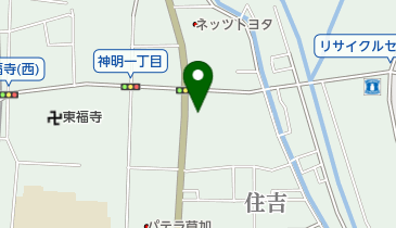 草加八潮消防組合草加消防署の地図画像