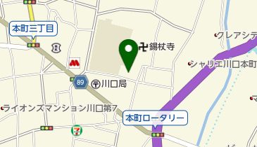 川口市南消防署の地図画像