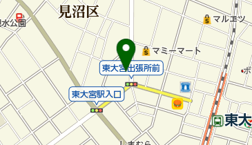 さいたま市見沼消防署東大宮出張所の地図画像