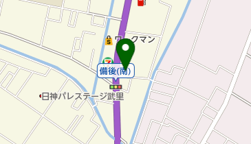 春日部市消防署備後分署の地図画像