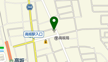 東松山消防団第五分団の地図画像