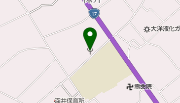 北本市消防団第三分団の地図画像