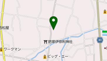 熊谷消防団肥塚分団の地図画像