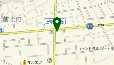 川口市北消防署上青木分署の地図画像