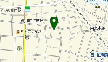 川口市南消防署横曽根分署の地図画像