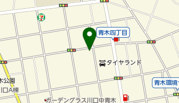 川口市南消防署青木分署の地図画像