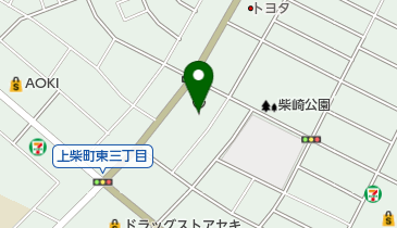 深谷市深谷消防署上柴分署の地図画像