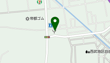 埼玉西部消防局入間消防署西武分署の地図画像