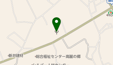 埼玉西部消防局飯能日高消防署日高分署の地図画像