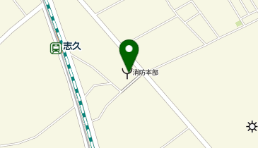 上尾市東消防署伊奈分署の地図画像