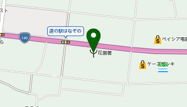 深谷市深谷消防署花園分署の地図画像