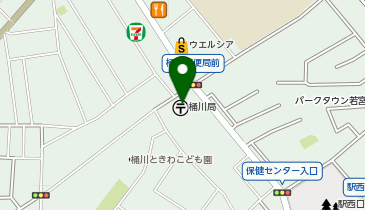 ゆうちょ銀行桶川店の地図画像