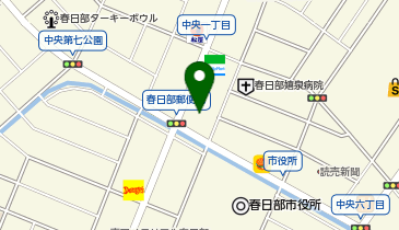 ゆうちょ銀行春日部店の地図画像