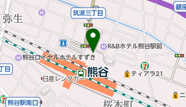 かんぽ生命保険熊谷支店の地図画像