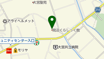 旧坂東家住宅見沼くらしっく館の地図画像