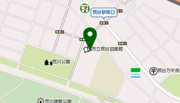 熊谷市立文化センタープラネタリウム館の地図画像