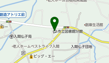 入間市立図書館西武分館の地図画像