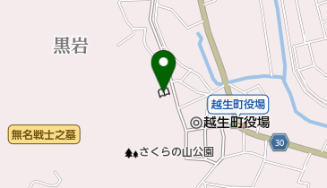 越生町立図書館の地図画像