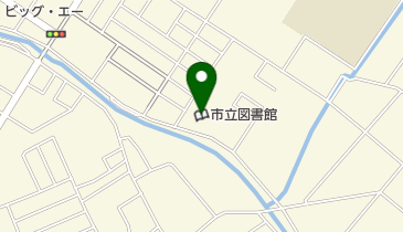 幸手市立図書館の地図画像