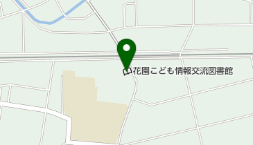 深谷市立花園こども情報交流図書館の地図画像