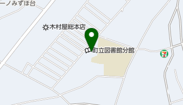 三芳町立図書館竹間沢分館の地図画像