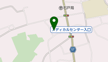 北本市立中央図書館西部分室の地図画像