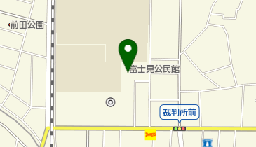 市立図書館富士見分室の地図画像