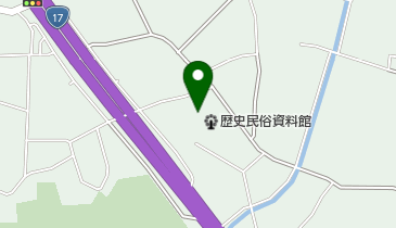 桶川市立川田谷図書館の地図画像