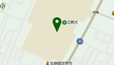 立教大学新座図書館の地図画像