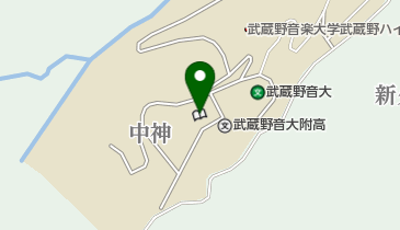 武蔵野音楽大学図書館入間キャンパスの地図画像