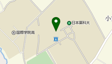 日本薬科大学図書館の地図画像