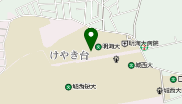 明海大学歯学部メディアセンター図書館の地図画像