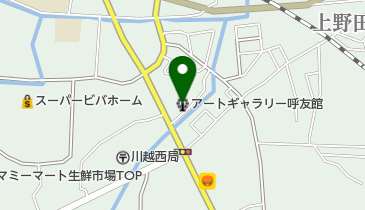 アートギャラリー呼友館の地図画像