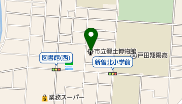 戸田市立郷土博物館の地図画像