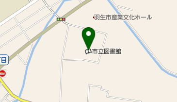 羽生市立郷土資料館の地図画像