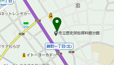 蕨市立歴史民俗資料館分館の地図画像