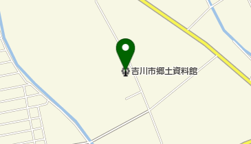 吉川市郷土資料館の地図画像