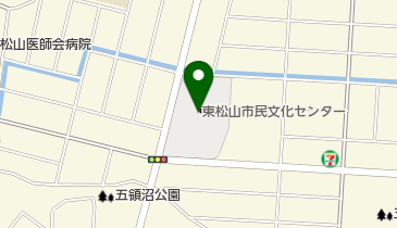 東松山市民文化センターの地図画像