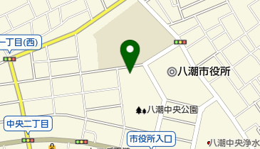 八潮市民文化会館の地図画像