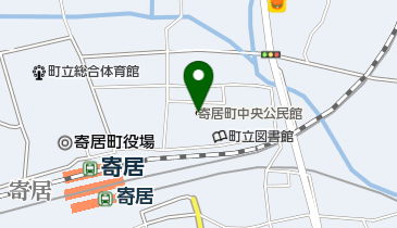 寄居町民ホールの地図画像