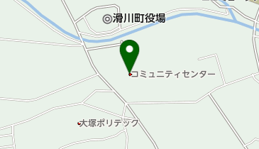 滑川町コミュニティセンターの地図画像