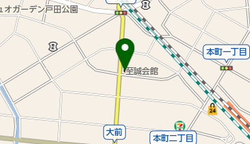 メモリアルホール至誠会館の地図画像