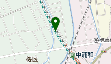 セレモニー中浦和ホールの地図画像