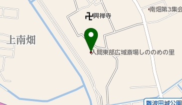 入間東部広域斎場しののめの里の地図画像
