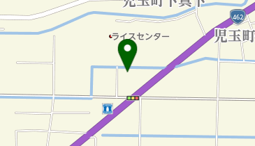 JA埼玉ひびきのアグリホール児玉の地図画像