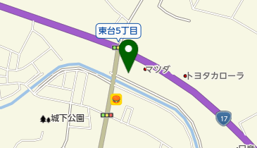 ファミリーホール本庄の地図画像