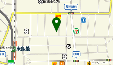 シティホール飯能の地図画像